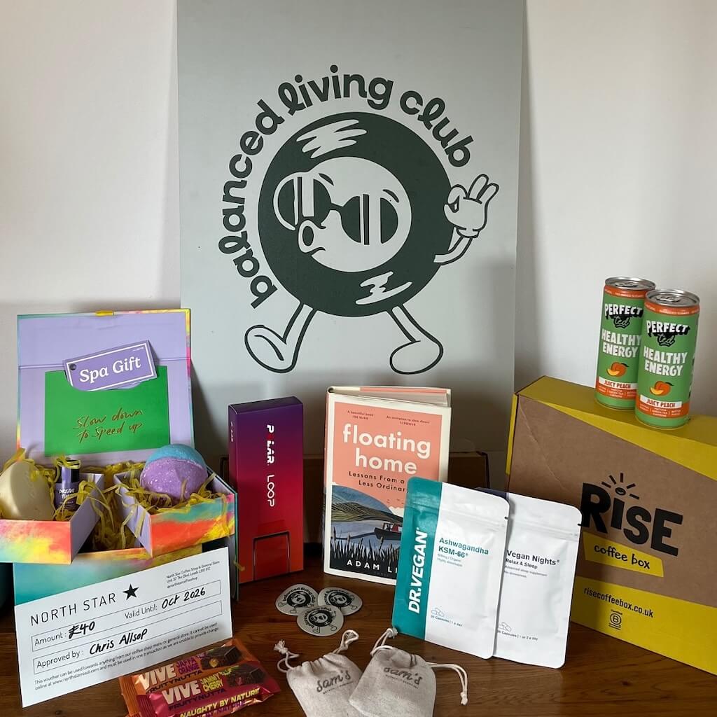 Balanced Living Club  x Rise Coffee x Dr Vegan