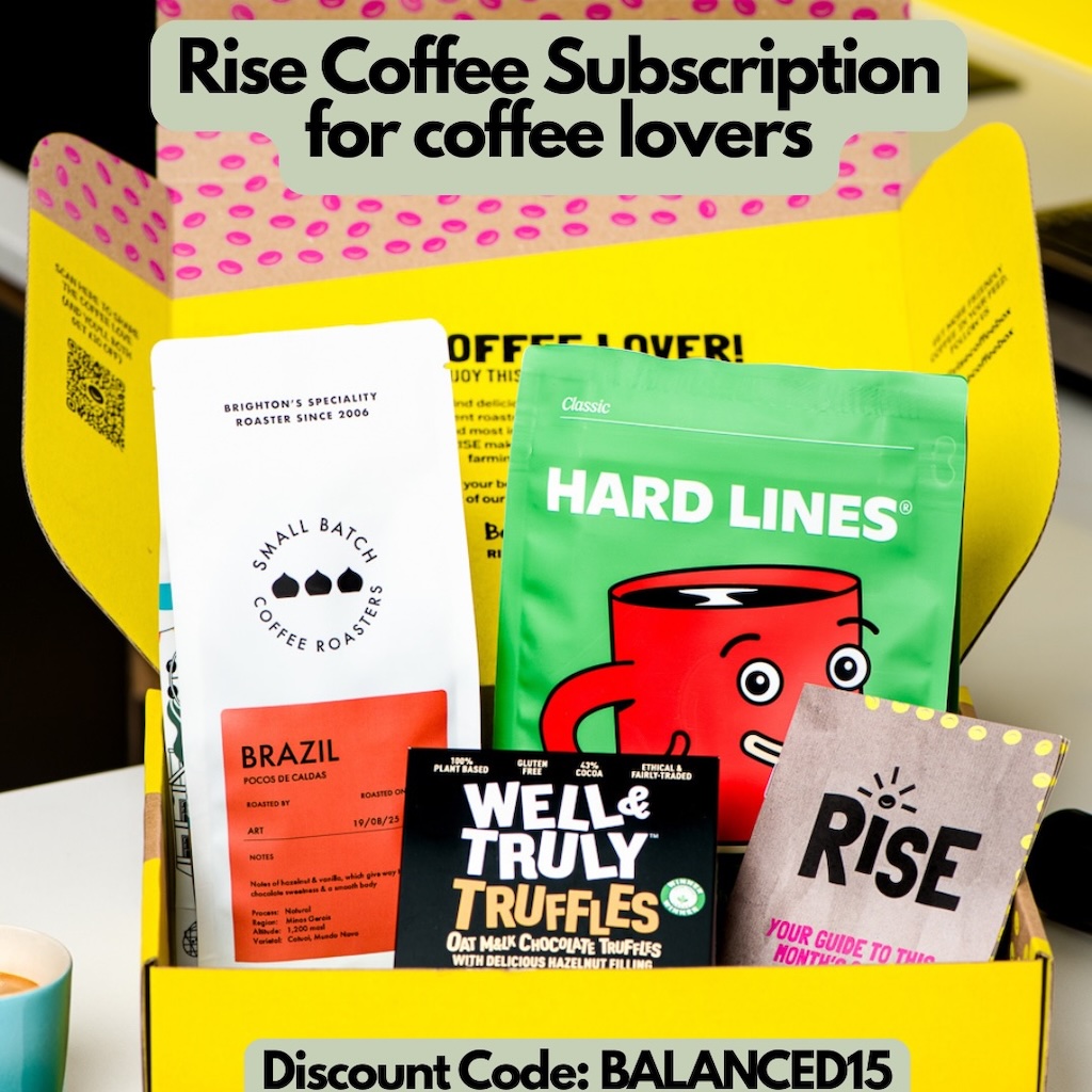 Balanced Living Club x Rise Coffee