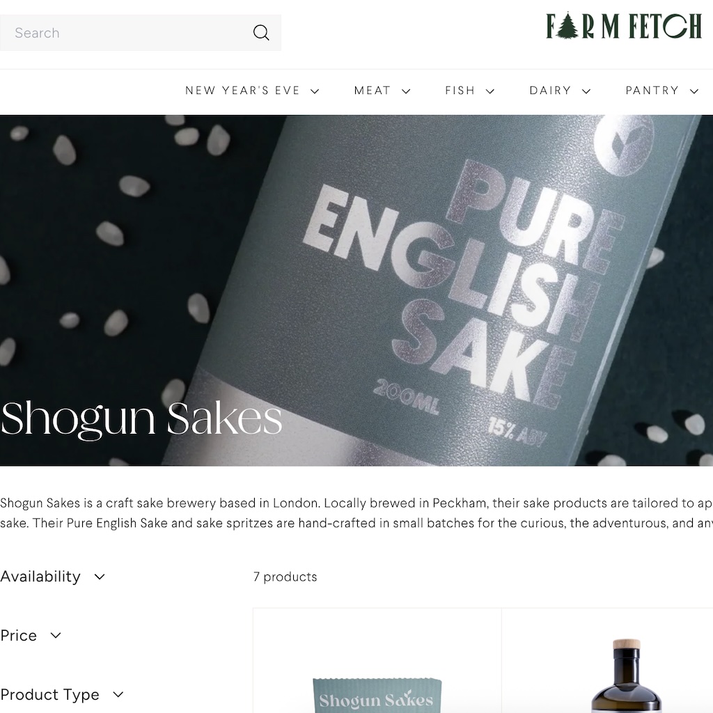 Farmfetch x Shogun Sakes