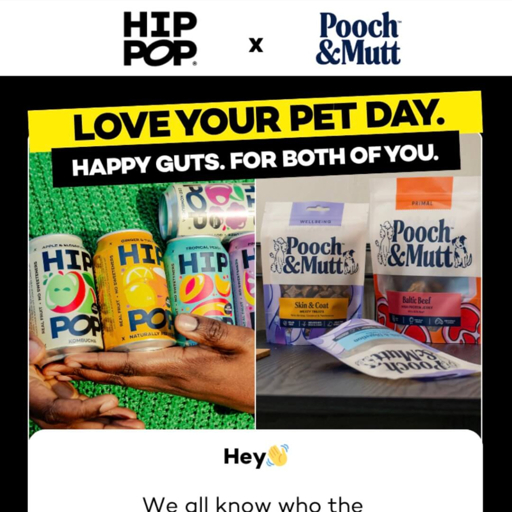 Hip Pop x Pooch & Mutt